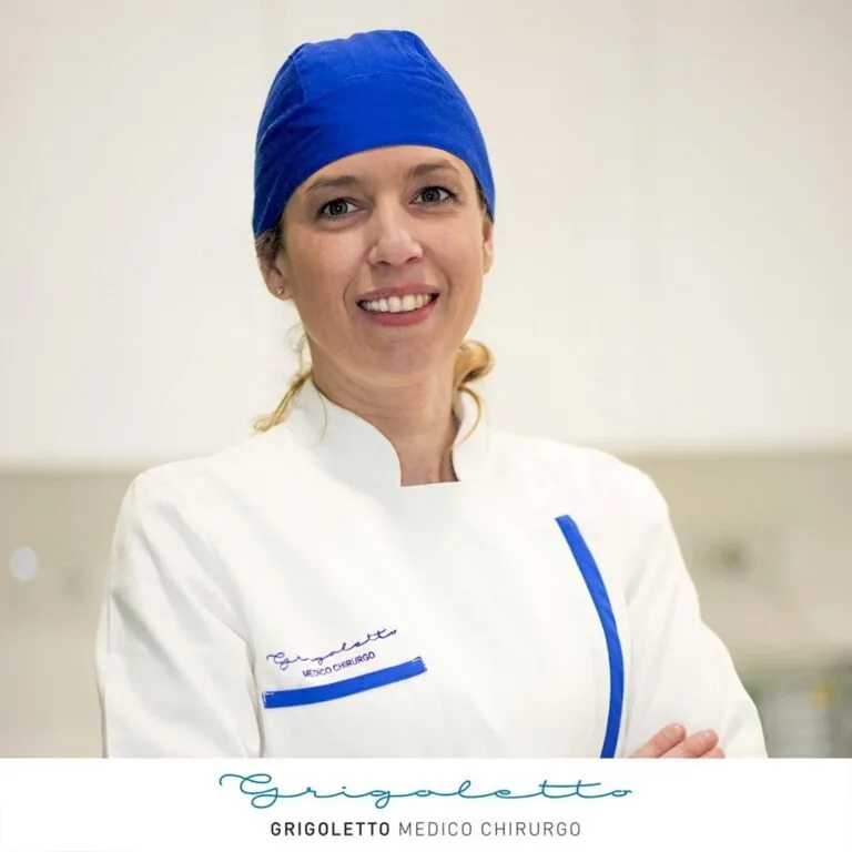 Dottoressa Francesca Grigoletto nello studio medico a Vicenza